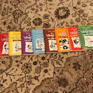 Diary of a wimpy kid books!